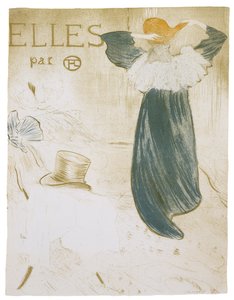 Frontispice från Elles, 1896 av Henri de Toulouse Lautrec